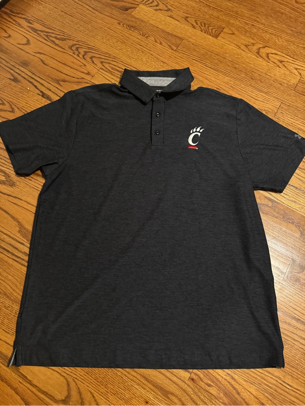 Under Armour Black Cincinnati Bearcats Polo